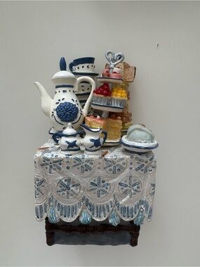 VTG Boston Warehouse Tea Set -cheese spreader knives - Set of 4